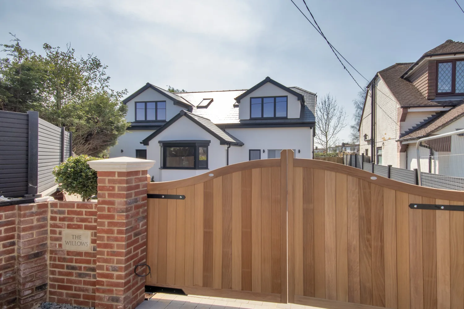 The finished house